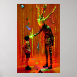 Boeken - Ken Gage Surreal Art Poster