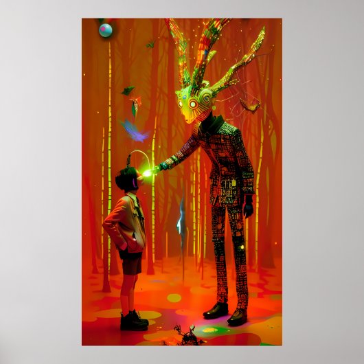 Boeken - Ken Gage Surreal Art Poster (Voorkant)