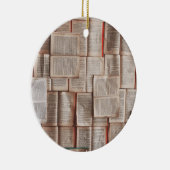 boeken keramisch ornament (Rechts)