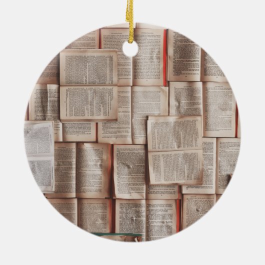boeken keramisch ornament (Achterkant)