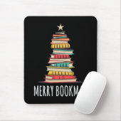 Boeken Kerstboom Vrolijke Boeken Muismat (Met muis)