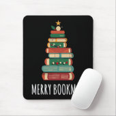 Boeken Kerstboom Vrolijke Boeken Muismat (Met muis)