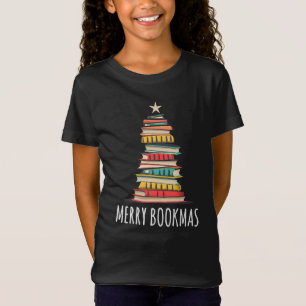 Boeken Kerstboom Vrolijke Boeken T-shirt