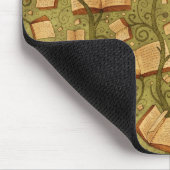 Boeken (Kleur 3) Muismat (Hoek)