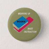BOEKEN - knop Ronde Button 5,7 Cm (Voorkant)