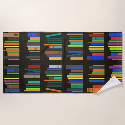 Boeken Koekplanken Beach Towel Strandlaken (Voorkant)