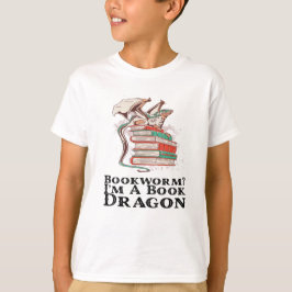Boeken - Koekworm? Ik ben een boekdraak T-shirt