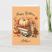 Boeken Koffie en Pompoen Specerijen Herfst Verjaar