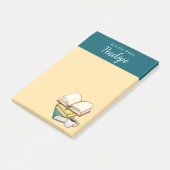 Boeken & Koffie Post-it® Notes (Schuin)