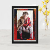 Boeken, Koffie, Sneeuwwitje Nieuwjaar Kaart (Gele Bloem)