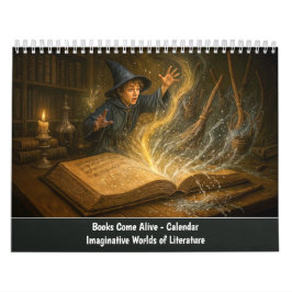 Boeken komen tot leven – Verbeeldingsvolle Literat Kalender