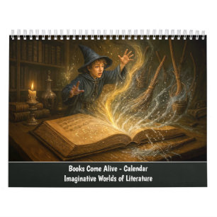 Boeken komen tot leven – Verbeeldingsvolle Literat Kalender