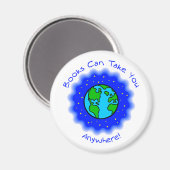 Boeken kunnen u magneten, 2 vormen, 4 maten magneet (Voorkant / Achterkant)