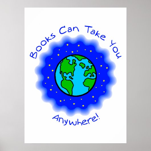 Boeken kunnen u Posters nemen - 4 formaten, 5 papi (Voorkant)