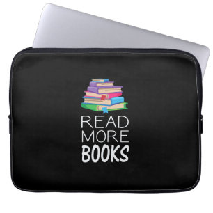 Boeken - Lees Meer Boeken Laptop Sleeve