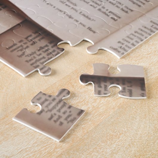  boeken legpuzzel (Zijkant)