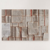  boeken legpuzzel (Horizontaal)