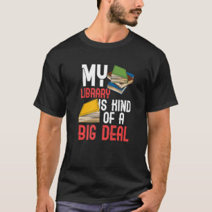 BOEKEN LEZEN BIBLIOTHEEK BIBLIOTHECARIS BOEKEN Gro T-shirt