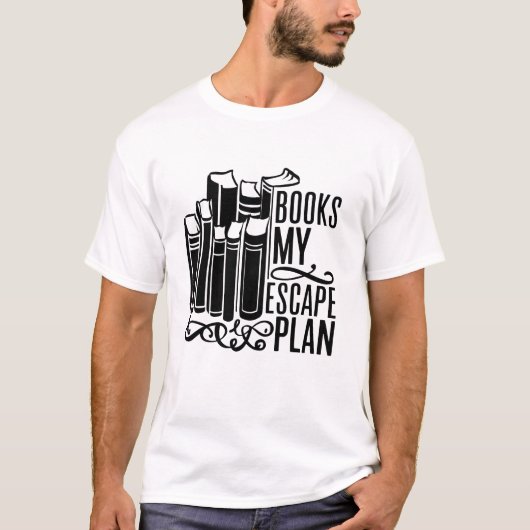 Boeken lezen boekenwurm boek liefhebber citaat Mij T-shirt (Voorkant)