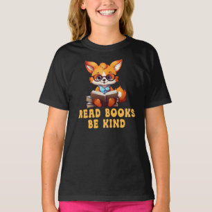 Boeken lezen is vriendelijk t-shirt