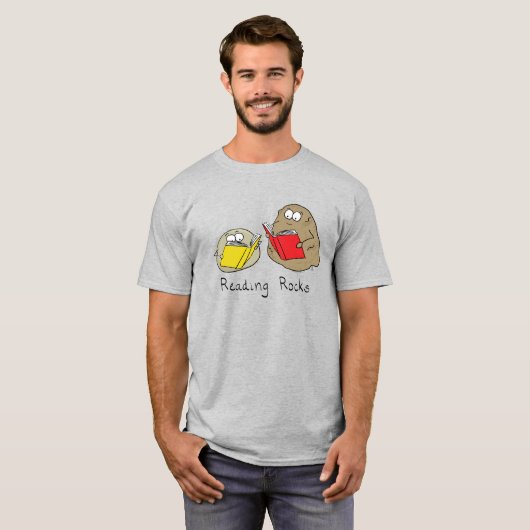 Boeken lezen Kinder Funny T-shirt (Voorkant volledig)