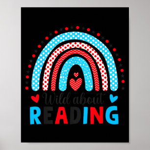 Boeken lezen lezer liefhebber bibliothecaris leraa poster