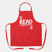 Boeken lezen Liefde Schort (Voorkant)