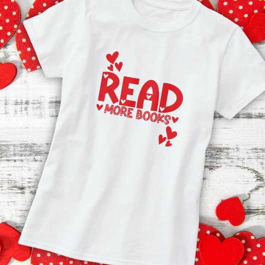Boeken lezen Liefde T-shirt