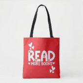 Boeken lezen Liefde Tote Bag (Voorkant)