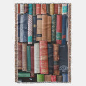 Boeken lezen oude boeken deken (Voorkant Verticaal)