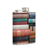 Boeken lezen oude boeken heupfles (Rechts)