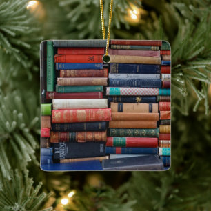 Boeken lezen oude boeken keramisch ornament