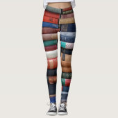 Boeken lezen oude boeken leggings (Voorkant)