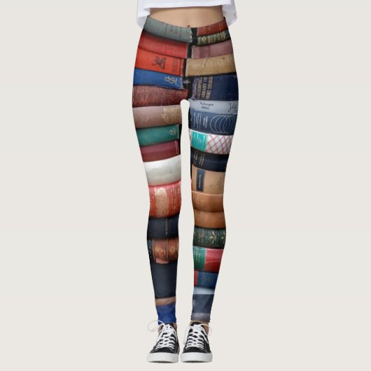 Boeken lezen oude boeken leggings (Voorkant)