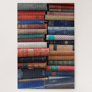 Boeken lezen oude boeken legpuzzel
