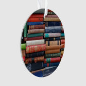 Boeken lezen oude boeken ornament (voorkant)