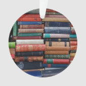 Boeken lezen oude boeken ornament (voorkant)