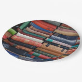 Boeken lezen oude boeken papieren bordje (Gekanteld)