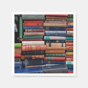 Boeken lezen oude boeken servet