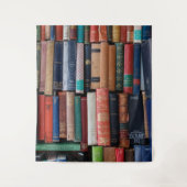 Boeken lezen oude boeken wandkleed (Voorkant)