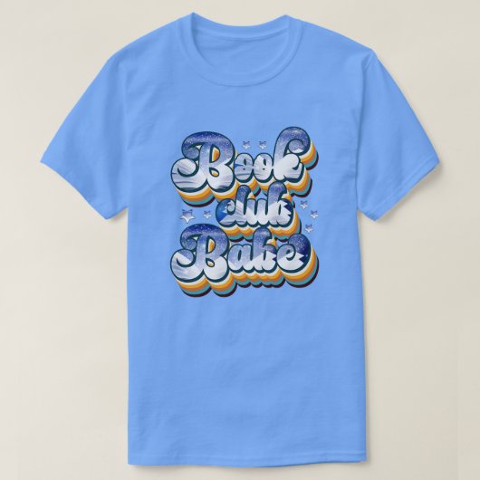 Boeken lezen Retro 10 T-shirt (Design voorkant)