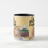 Boeken lezen Schattige Cats Coffee Mok (Midden)