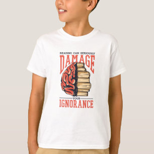 Boeken lezen t-shirt