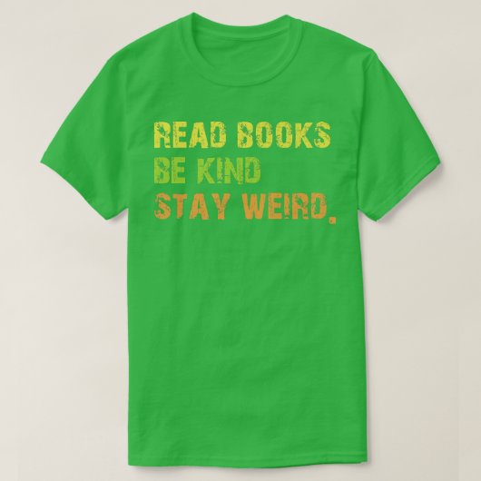 Boeken lezen t-shirt (Design voorkant)