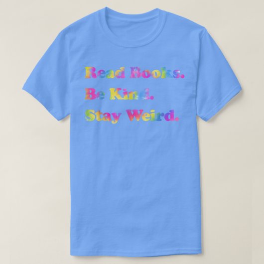 Boeken lezen t-shirt (Design voorkant)