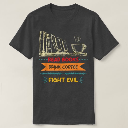 Boeken lezen t-shirt (Design voorkant)