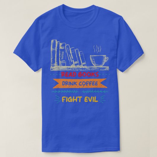 Boeken lezen t-shirt (Design voorkant)