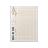 Boeken lezen Tracker Kinder Notitieblok (Linkerzijde)