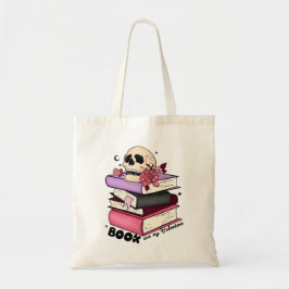 boeken liefhebber Valentijnsdag Canvas tas, Grappi Tote Bag