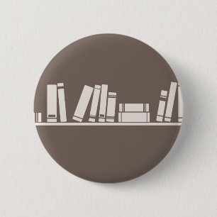 Boeken liefhebbers! ronde button 5,7 cm